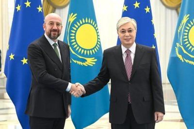Президент Казахстана принял главу Европейского совета