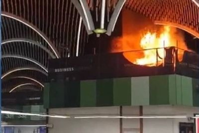 В международном аэропорту Багдада вновь вспыхнул пожар 
