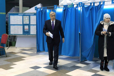 Экзитпол: Токаев выигрывает выборы президента Казахстана