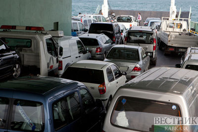 Керченская переправа снова собрала со стороны Кубани более 160 автомобилей 