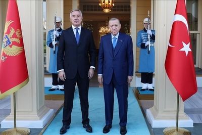 Эрдоган провел встречу с президентом Черногории Джукановичем