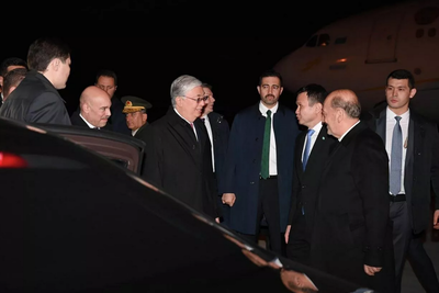 Президент Казахстана прилетел на саммит Организации тюркских стран в Анкару