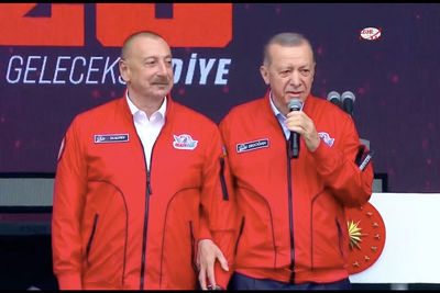 Teknofest в Стамбуле посетили Эрдоган и Ильхам Алиев