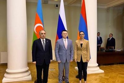 Генпрокуроры России, Азербайджана и Армении встретились в Санкт-Петербурге