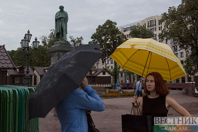 В пятницу Москву зальют дожди – и это хорошая новость