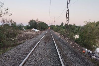 Железнодорожное сообщение восстановили после наводнения в Абхазии
