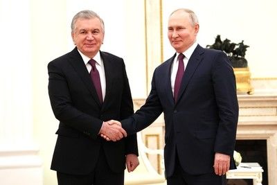Путин обсудил с Мирзиеевым союзничество России и Узбекистана