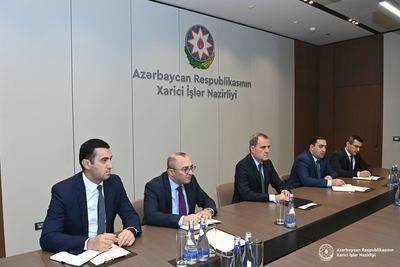 Глава МИД Азербайджана провел встречу с советником Госдепа США по переговорам на Кавказе