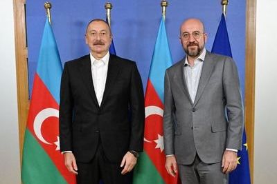 Шарль Мишель и Ильхам Алиев обсудили ситуацию в Карабахе
