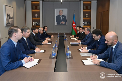 Глава МИД Азербайджана встретился со спецпредставителем президента России