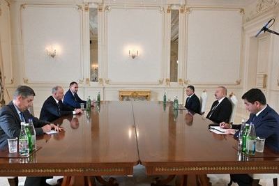 Президент Азербайджана встретился с Патрушевым