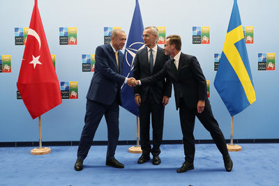Эрдоган предложил парламенту ратифицировать протокол о вступлении Швеции в НАТО