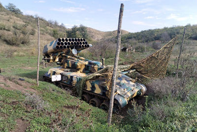 В Карабахе обнаружили огневые установки