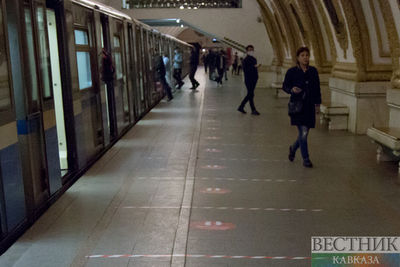 Человек упал на рельсы в метро Москвы