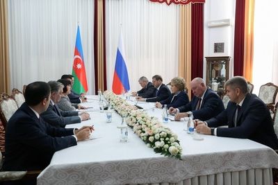 Спикеры Совфеда России и Милли Меджлиса Азербайджана обсудили Южный Кавказ