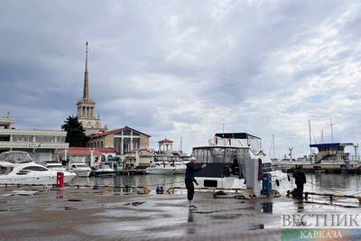 В Сочи открывают зимние пляжи, пострадавшие во время шторма 