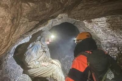 Туристку спасли из Навалишенской пещеры в Сочи