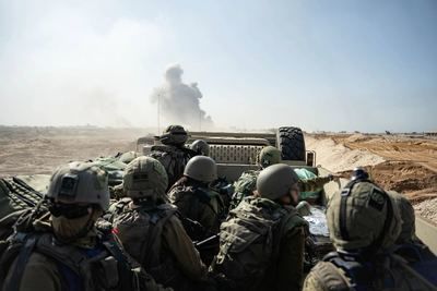 Израиль начал активные бои на юге сектора Газа