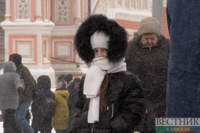 Штормовое предупреждение объявлено из-за морозов в России