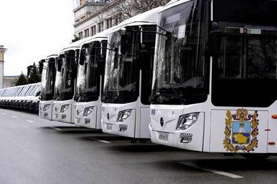 Жители Ставрополья получили новые автобусы к Новому году