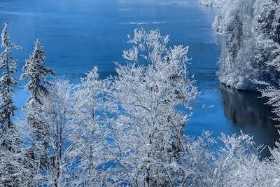 Озеро Кезеной-Ам зимой: самый красивый каток