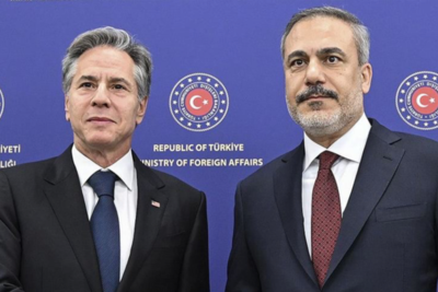 Глава МИД Турции принял Блинкена в Стамбуле