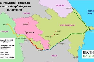 Турция озвучила сроки запуска Зангезурского коридора