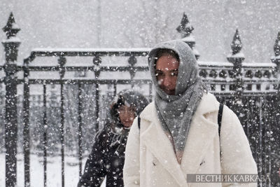 Циклон &quot;Ольга&quot; накроет Москву снегопадом в среду