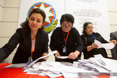 ЦИК Азербайджана: явка на выборах составила 76,73%