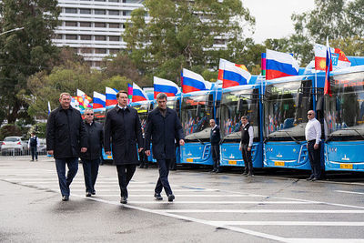 На улицы Сочи завтра выйдут белорусские автобусы