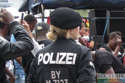Неизвестный атаковал полицейских в Берлине 