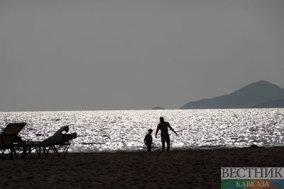 Люди на пляже