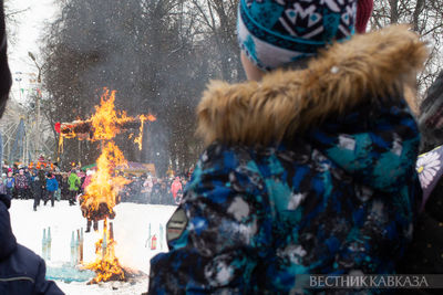 Сожжение Масленицы