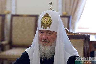 Патриарх Кирилл отслужил литию по погибшим на станции Лубянка