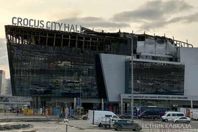 Здание концертного зала “Крокус Сити Холл“