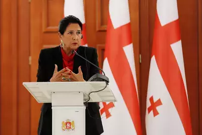Президент Грузии выступила против закона об иноагентах