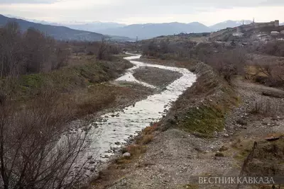 Река Каркарчай в Аскеране