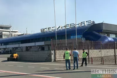 Аэропорт Владикавказа закрыт в ожидании шторма