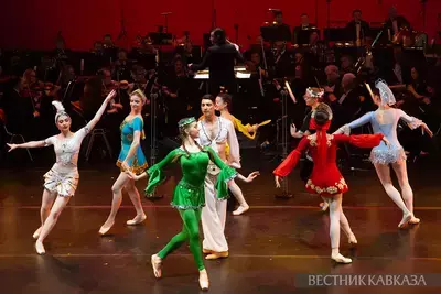 Сцена из балета Кара Караева “7 красавиц“