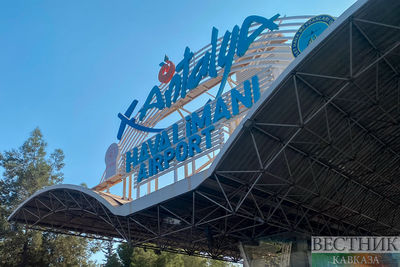 Въезд на территорию аэропорта Анталии