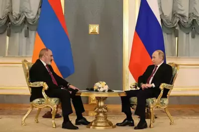 Владимир Путин поздравил Никола Пашиняна с днем рождения