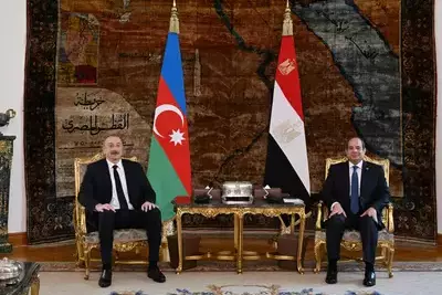 Ильхам Алиев провел встречу с президентом Египта 