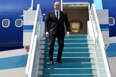 Ильхам Алиев прибыл в столицу Турции
