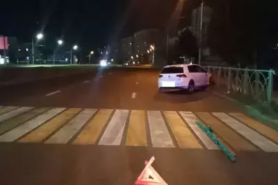 Иномарка сбила пешехода в Ставрополе