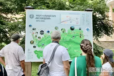 Поток туристов в Кисловодск увеличился