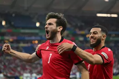 Хвича Кварацхелия стал лучшим игроком матча Грузия-Португалия