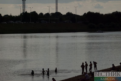 Речной пляж