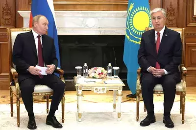 Токаев пригласил Путина в Казахстан