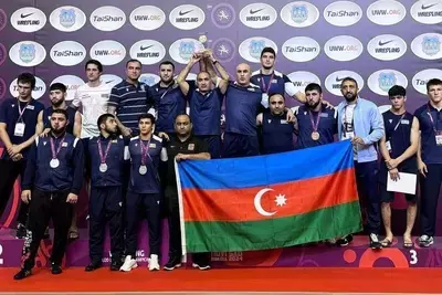 Азербайджанские вольники стали чемпионами Европы