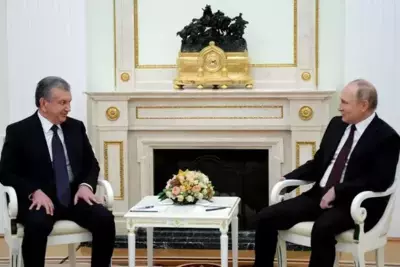 Путин и Мирзиеев обсудили дальнейшее развитие отношений двух стран